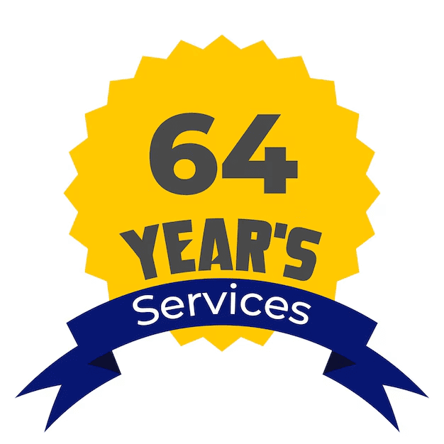 64 Years Services